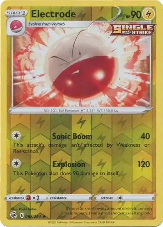Electrode, catalogue front