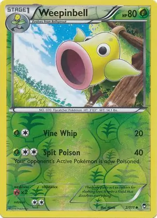 Weepinbell, catalogue front