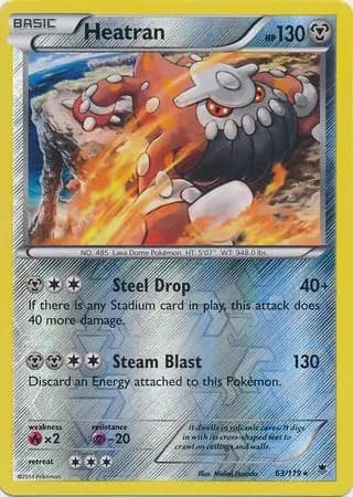 Heatran, catalogue front
