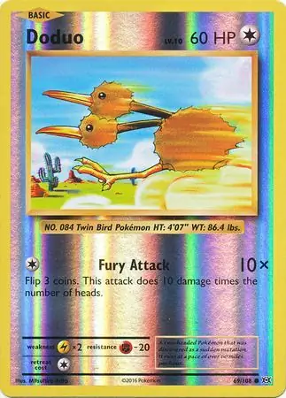 Doduo, catalogue front