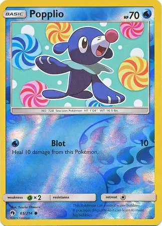 Popplio, catalogue front