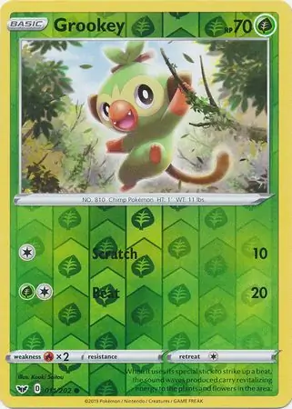 Grookey, catalogue front
