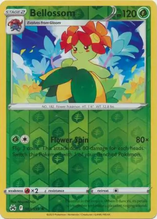 Bellossom, catalogue front