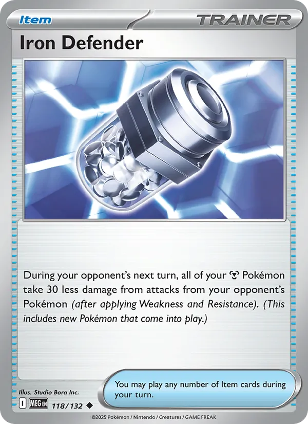 Iron Defender, catalogue front