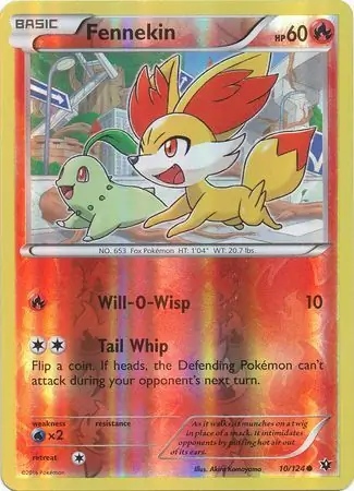 Fennekin, catalogue front