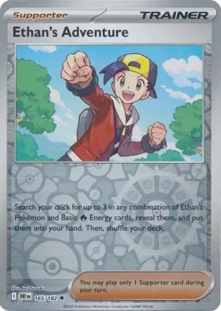 Ethan's Adventure, catalogue front