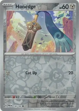 Honedge, catalogue front