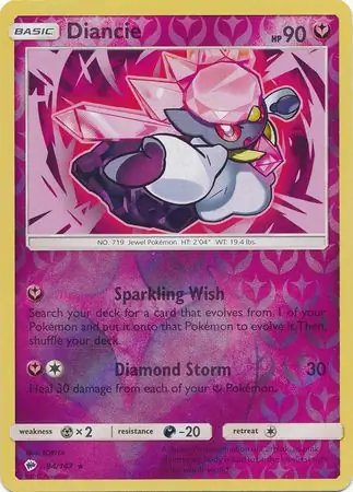 Diancie, catalogue front