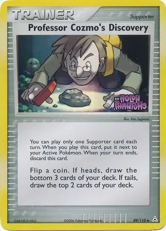 Professor Cozmo's Discovery, catalogue front