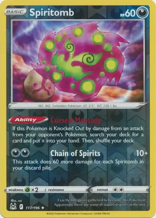 Spiritomb, catalogue front