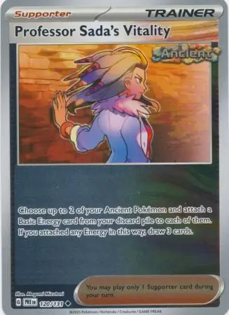 Professor Sada's Vitality, catalogue front