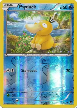 Psyduck, catalogue front