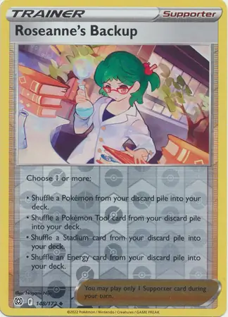 Roseanne's Backup, catalogue front