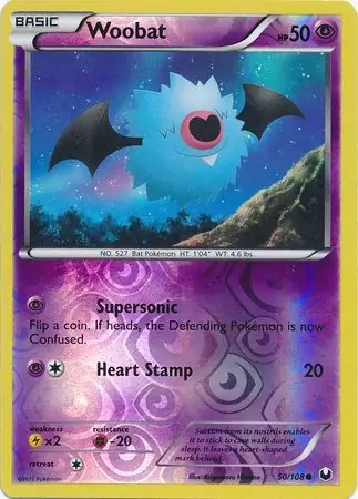 Woobat, catalogue front