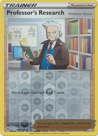 Professor's Research, catalogue front