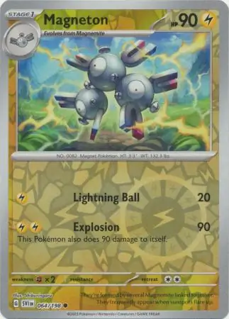 Magneton, catalogue front