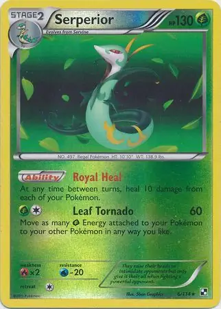 Serperior, catalogue front