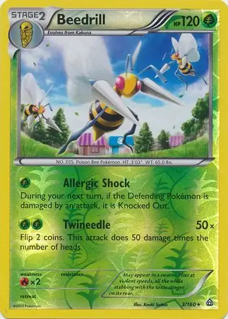 Beedrill, catalogue front