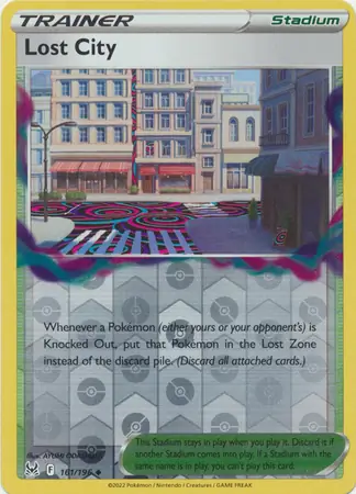 Lost City, catalogue front