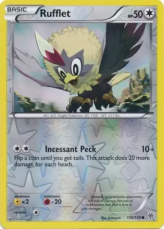 Rufflet, catalogue front