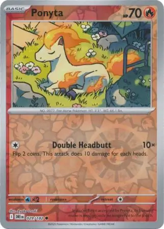 Ponyta, catalogue front
