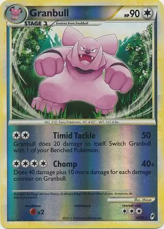 Granbull, catalogue front