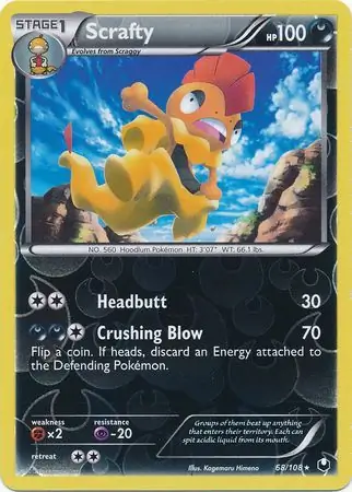 Scrafty, catalogue front