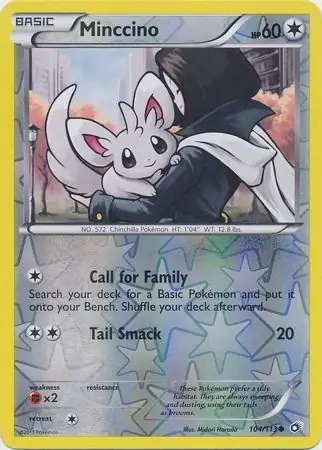 Minccino, catalogue front