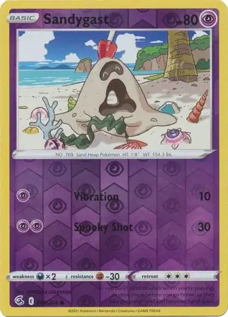 Sandygast, catalogue front