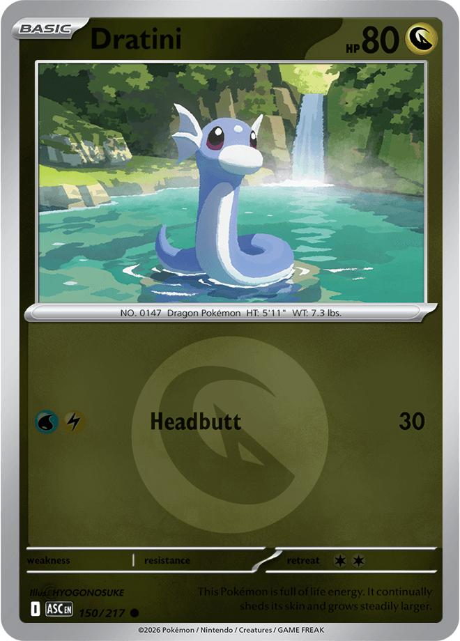 Dratini, catalogue front