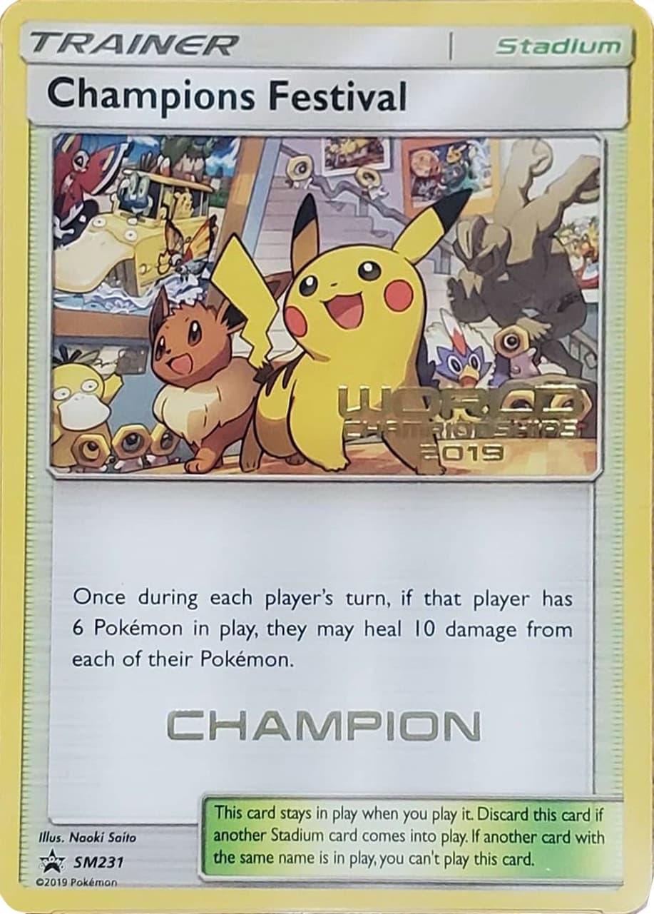 Champions Festival, catalogue front