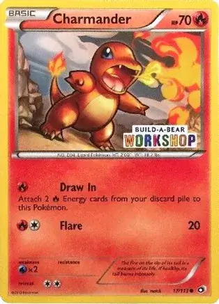 Charmander, catalogue front