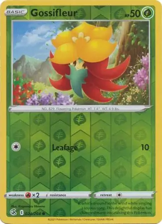 Gossifleur, catalogue front