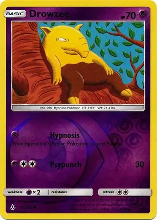 Drowzee, catalogue front