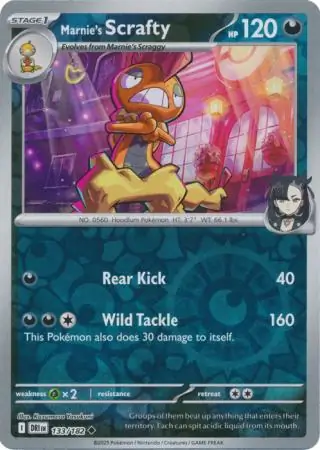 Marnie's Scrafty, catalogue front