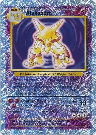 Alakazam, catalogue front