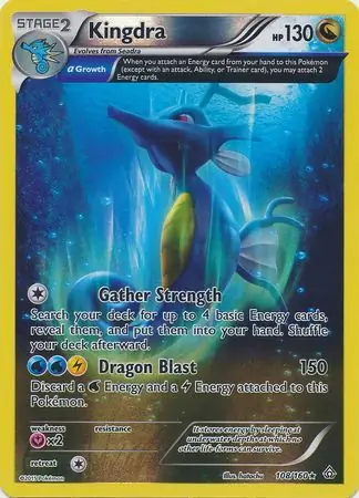 Kingdra, catalogue front