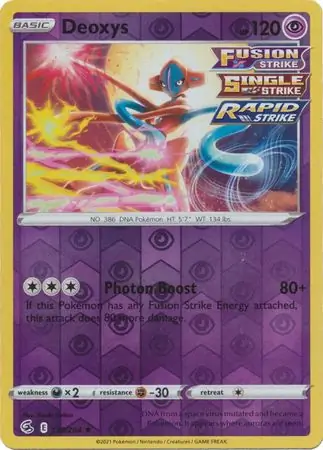 Deoxys, catalogue front