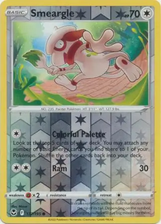Smeargle, catalogue front