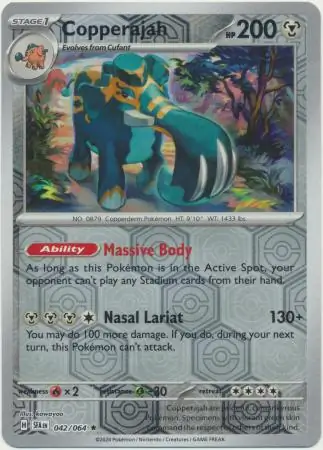 Copperajah, catalogue front