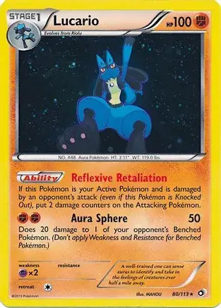 Lucario, catalogue front
