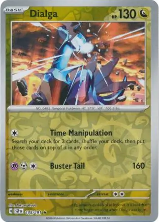 Dialga, catalogue front