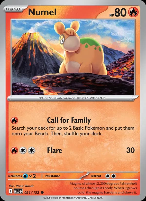 Numel, catalogue front