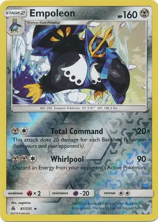 Empoleon, catalogue front