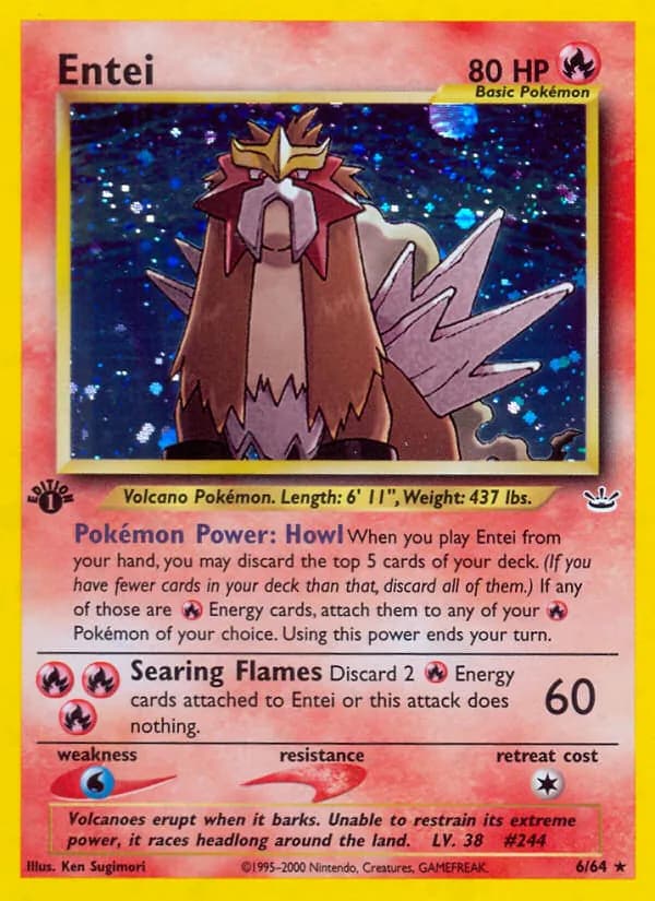 Entei, catalogue front