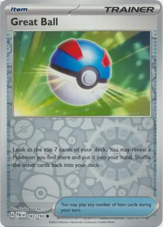 Great Ball, catalogue front
