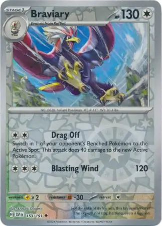Braviary, catalogue front