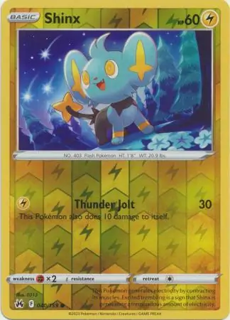 Shinx, catalogue front