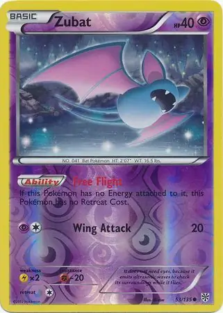 Zubat, catalogue front
