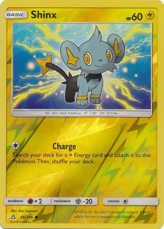 Shinx, catalogue front